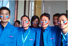 超前涂料90同學(xué)會現(xiàn)場！河南真石漆知名品牌